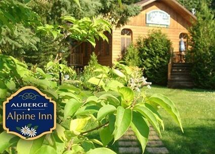 Auberge Alpine Inn Sainte-Adele Luaran gambar