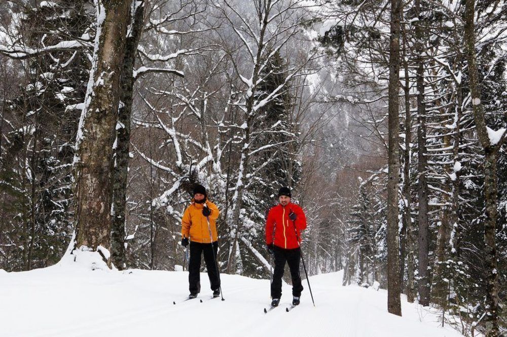 Auberge Alpine Inn Sainte-Adele Luaran gambar